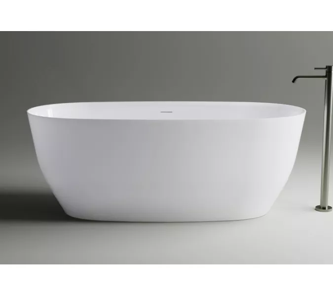 Ванна Astra-Form "Атрия"  из литьевого мрамора  с интегрированным переливом, Выбрать размер: 160х75