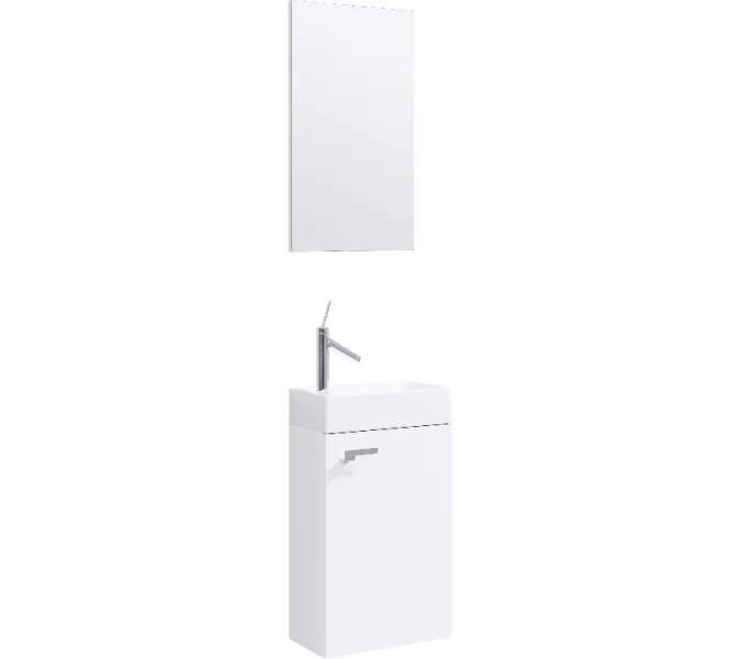 Тумба подвесная с умывальником AQWELLA Мастер Бокс 40