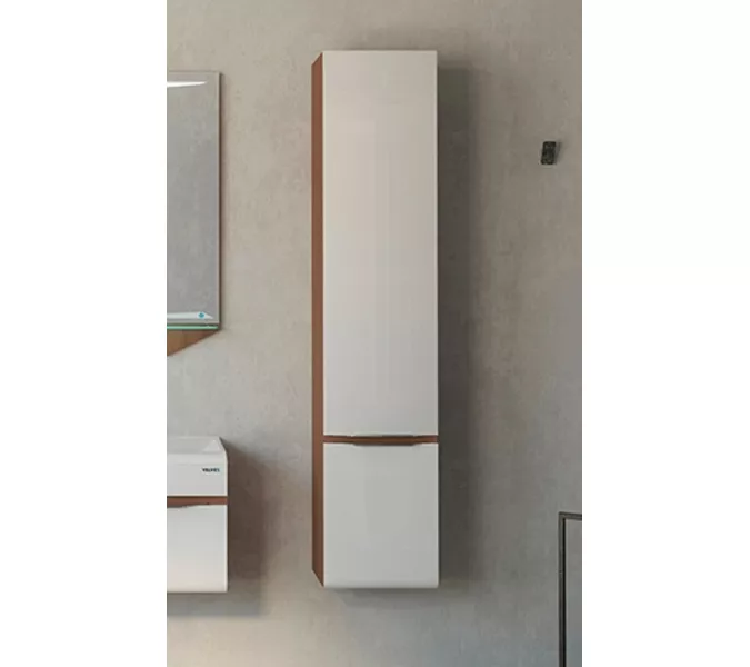 Пенал подвесной Velvex Crystal Cub 155, Выбрать цвет: Темный лен, изображение 2