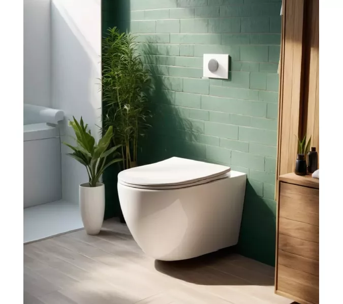 Унитаз Ceruttispa ORLTER Aria PP подвесной безободковый  CT10571