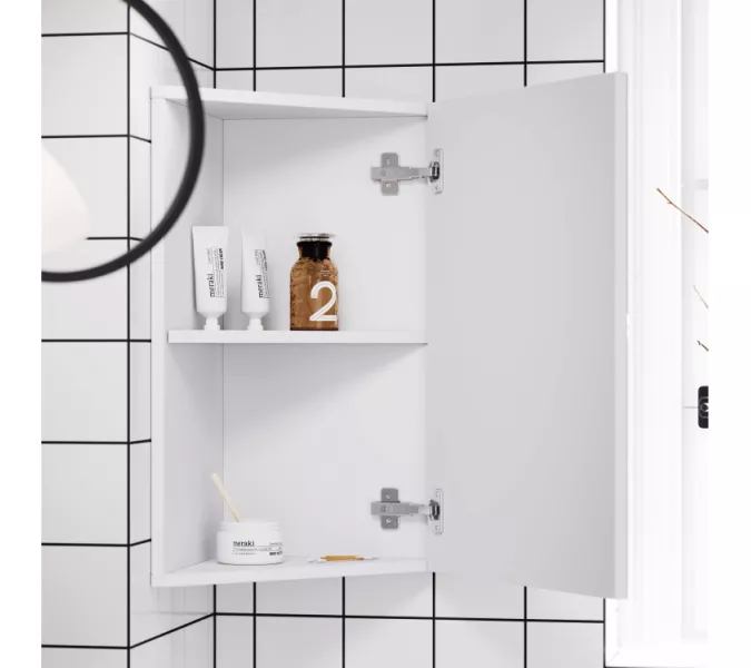 Зеркало-шкаф угловой AQWELLA Рио 34, изображение 2