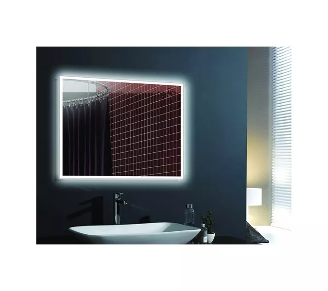 Зеркало со встроенной подсветкой Esbano ES-2632, Выбрать размер: 100х80