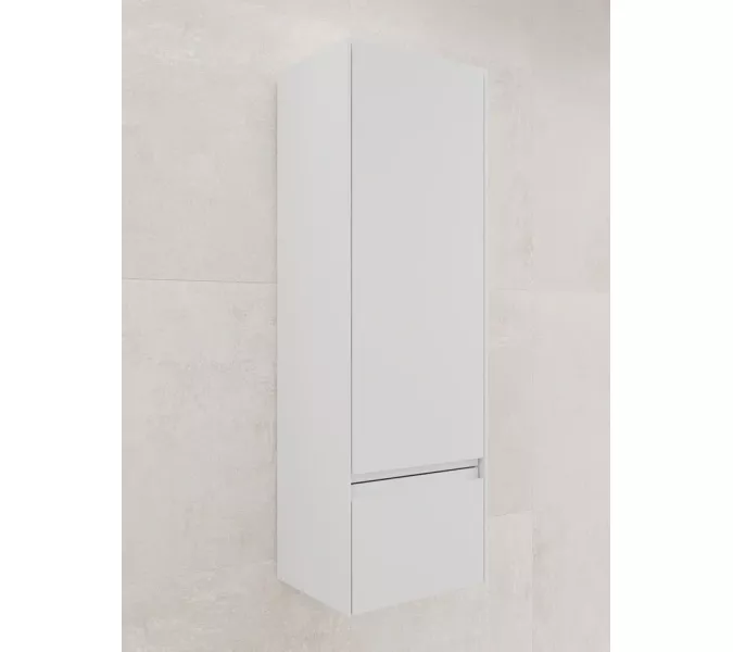 Пенал подвесной  Style line "ЛИМА" 36,  1 ящик, PLUS, эмаль, белый матовый, Выбрать цвет: Белый матовый, Выбрать размер: 36, изображение 2