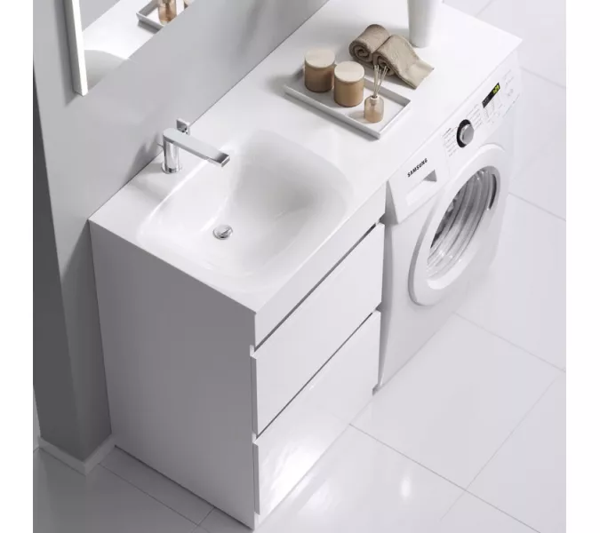 Тумба напольная с умывальником AQWELLA Forma 115, изображение 3