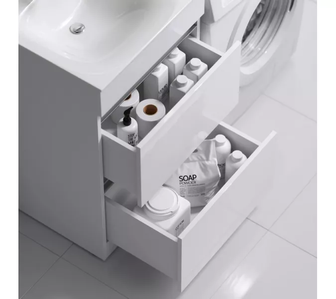 Тумба напольная с умывальником AQWELLA Forma 115, изображение 4