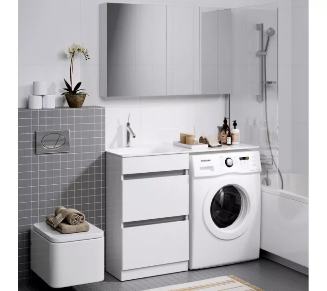 Тумба напольная с умывальником AQWELLA Forma 115, изображение 5