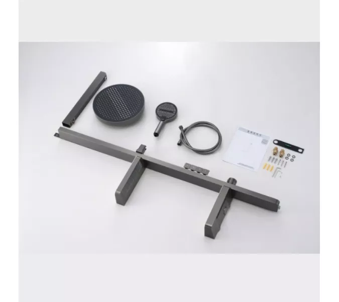 Душевая стойка ACWEN BN 28D графит, Выбрать цвет: Графит, изображение 21