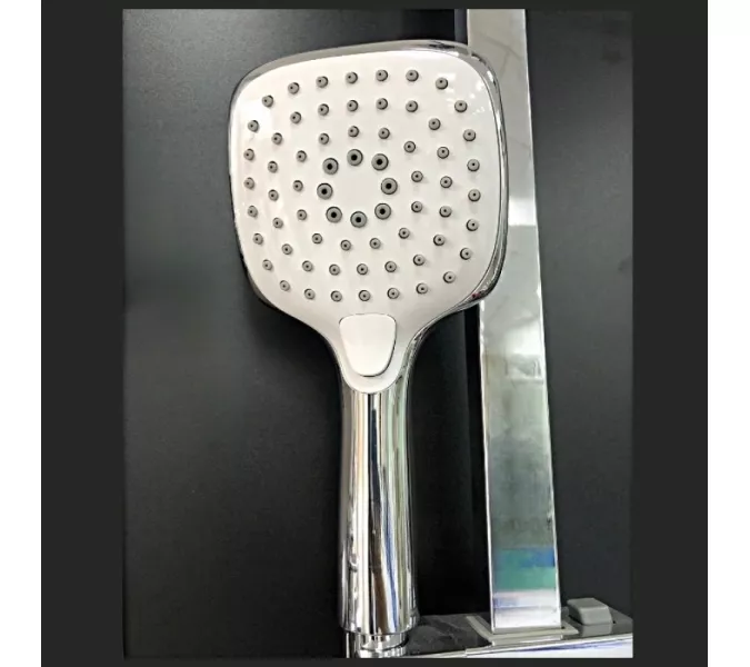 Душевая стойка ACWEN  1901A с изливом, хром, Выбрать цвет: глянцевый хром, изображение 6