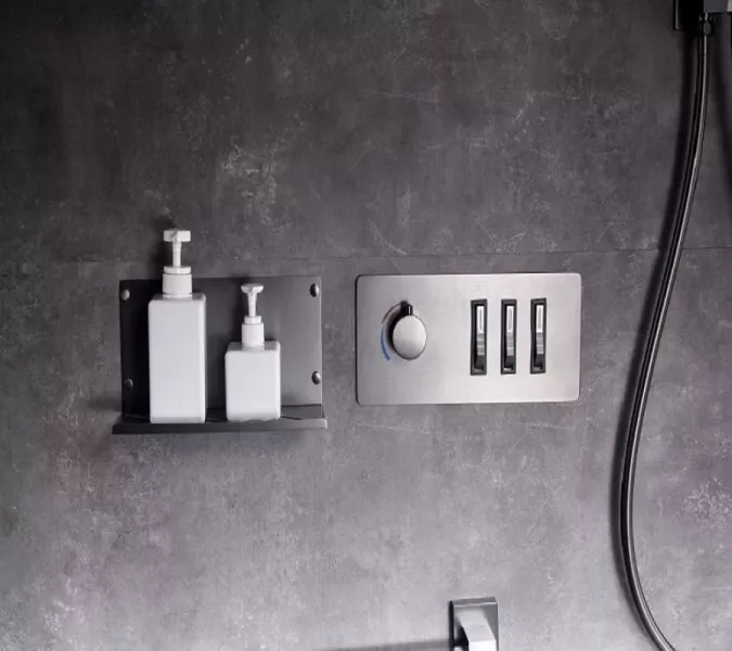 Душевая система ACWEN 1501F с термостатом, встраиваемая, изображение 8