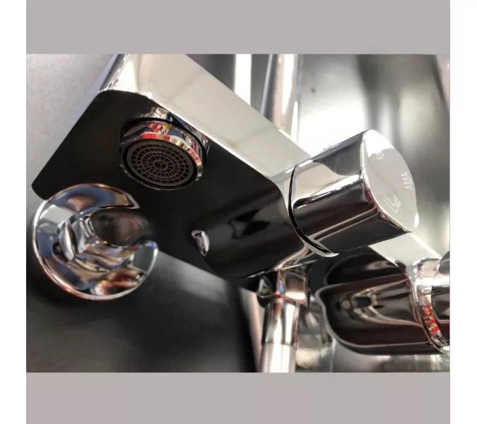 Душевая стойка ACWEN 1916A хром, изображение 5