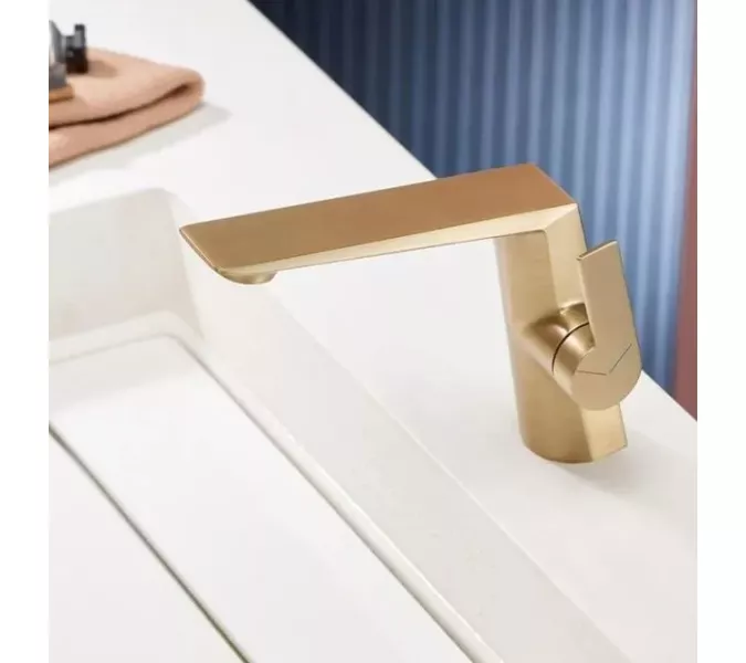 Смеситель для раковины ACWEN BN61C матовое золото, Выбрать цвет: Золото матовое, изображение 2