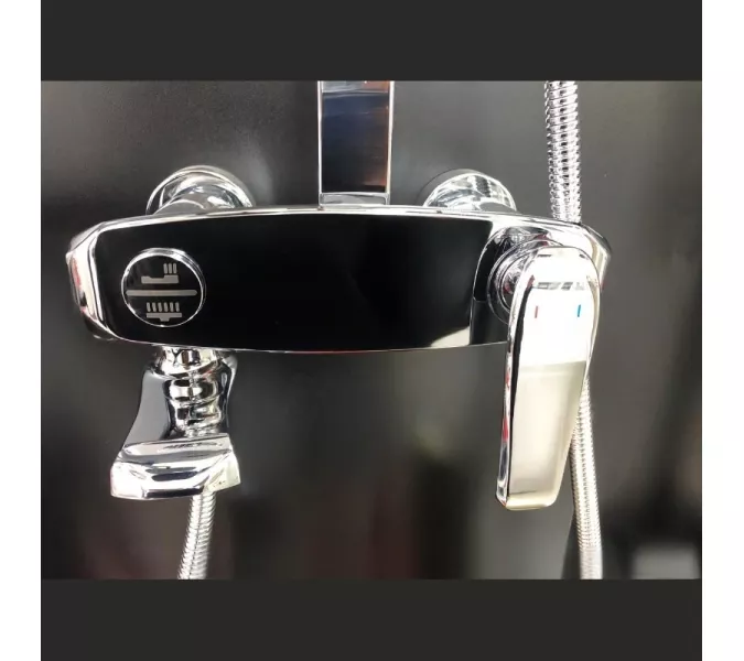 Душевая стойка ACWEN 89060 хром, изображение 2