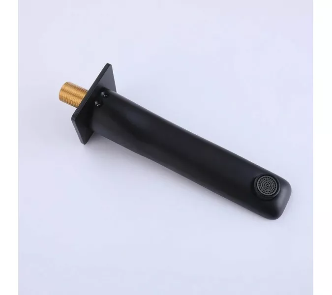 Смеситель для раковины скрытого монтажа ACWEN 6616B  черный матовый, Выбрать цвет: Черный, изображение 13