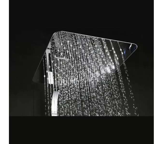 Душевая стойка ACWEN  1901A с изливом, хром, Выбрать цвет: глянцевый хром, изображение 5