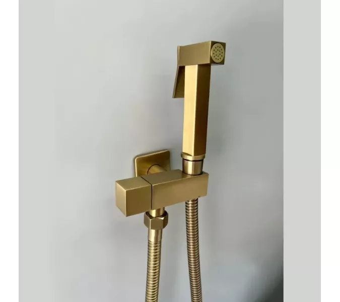 Душ гигиенический ACWEN 82009BG золото, Выбрать цвет: Матовое золото, изображение 9