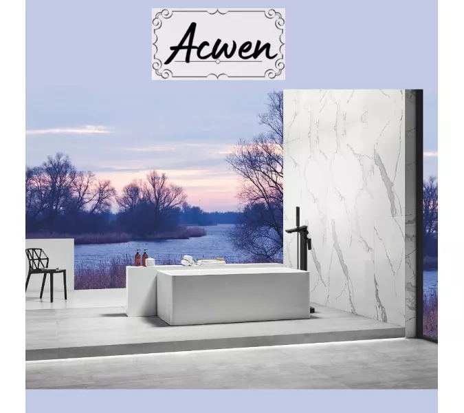 Смеситель напольный ACWEN 22100MB матовый черный, изображение 3