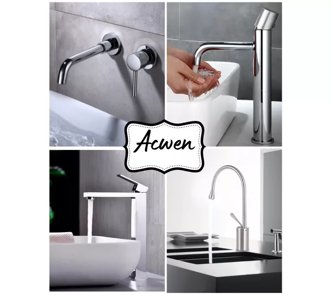 Смеситель для накладной раковины ACWEN F86, изображение 10