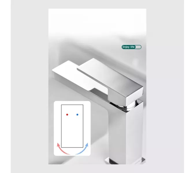 Смеситель для раковины Acwen 11A102CP  хром, изображение 14