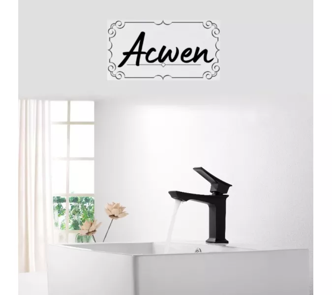 Смеситель для раковины ACWEN PE-11100MB черный матовый, Выбрать цвет:  черный матовый, изображение 5