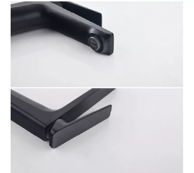 Смеситель для раковины ACWEN 81131B черный матовый, изображение 5