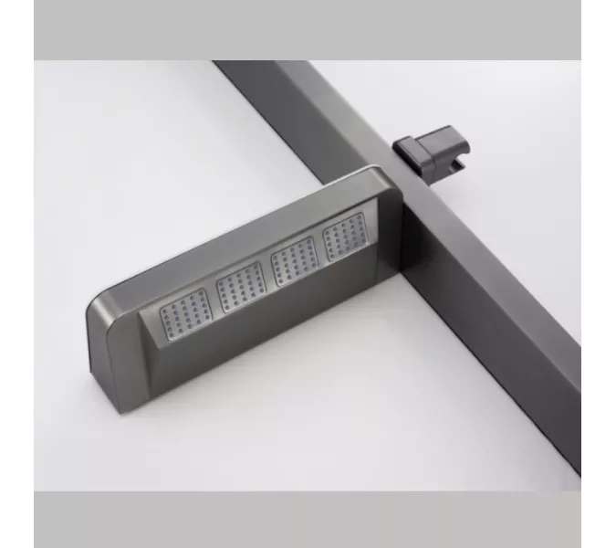 Душевая стойка ACWEN BN 28D графит, Выбрать цвет: Графит, изображение 15