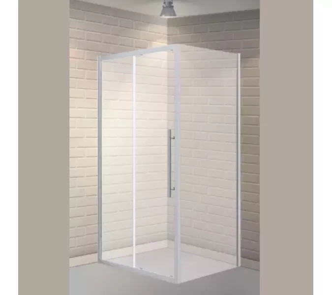 Душевое ограждение ESBANO ESF-108/119/128/129PS-C без поддона, Цвет профиля: Хром, Выбрать размер: 100х80