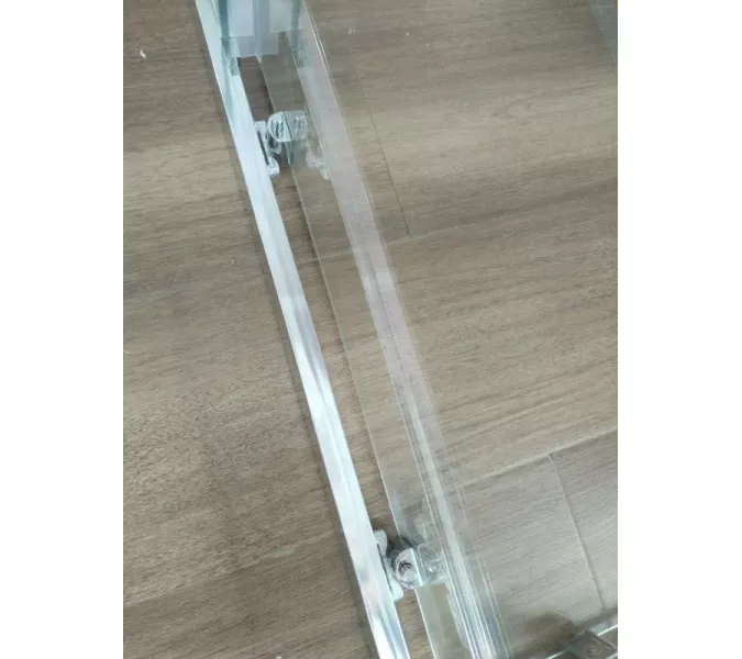 Ограждение душевое  ESBANO  ESF-80/90D1+100/110/120D2-C, Цвет профиля: Хром, Выбрать размер: 100х80, изображение 3