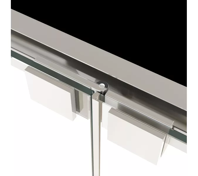 Душевой уголок RGW PA-142 (PA-21+Z-050-5) прозрачное/хром, Цвет стекла: прозрачное, Цвет профиля: Хром, Выбрать размер: 900x1000, изображение 6