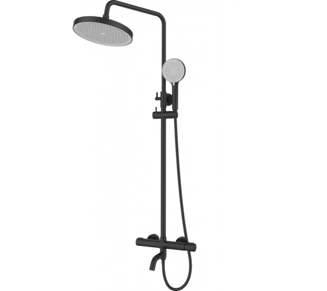 Душевая стойка  ESBANO CELINE (DS-MB) черный матовый, Выбрать цвет: Черный