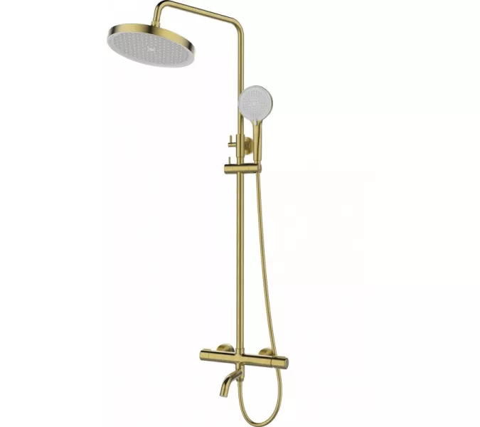 Душевая стойка ESBANO CELINE (DS-SG) брашированное золото, Выбрать цвет: Золото