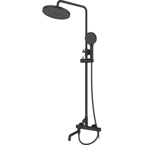 Душевая стойка  ESBANO DAISY (DS-MB) черный матовый, Выбрать цвет: Черный