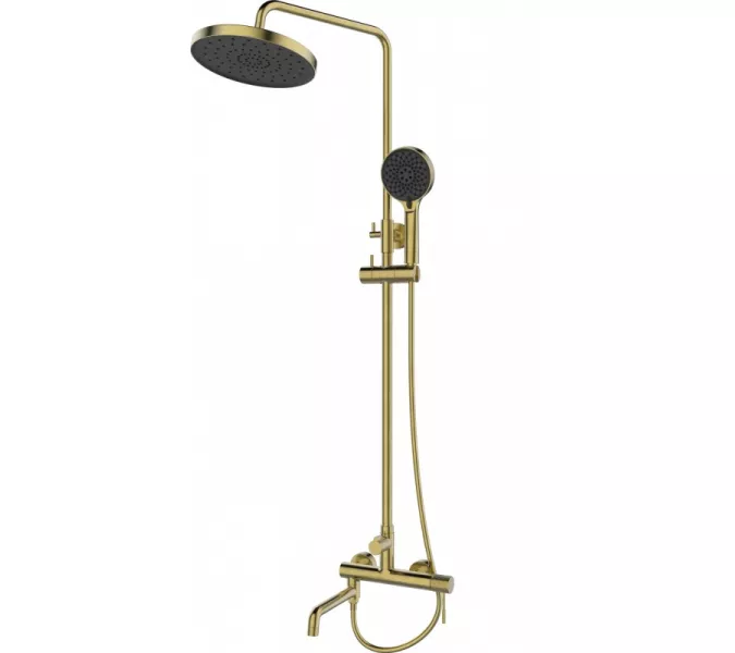 Душевая стойка  ESBANO DAISY (DS-SG) брашированное золото, Выбрать цвет: Золото