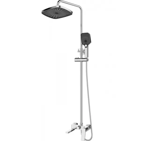 Душевая стойка  ESBANO GEMINI (DS-XR) хром глянцевый, Выбрать цвет: Хром