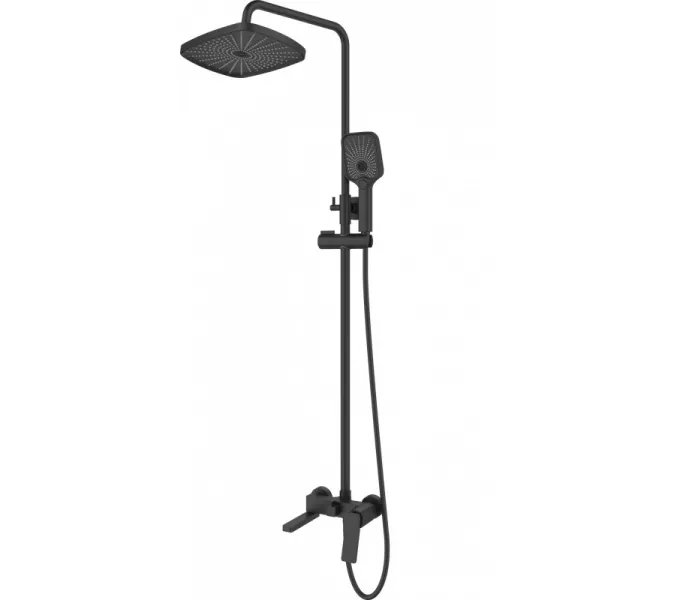 Душевая стойка  ESBANO GEMINI (DS-MB) черный матовый, Выбрать цвет: Черный