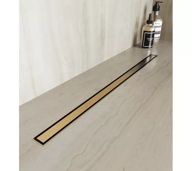 Душевой трап RGW SDR-51Gb золото, Выбрать цвет: Золото, Выбрать размер: 60, изображение 2