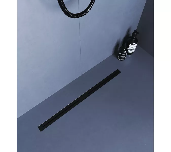 Душевой трап RGW SDR-52B черный, Выбрать цвет: Черный, Выбрать размер: 80