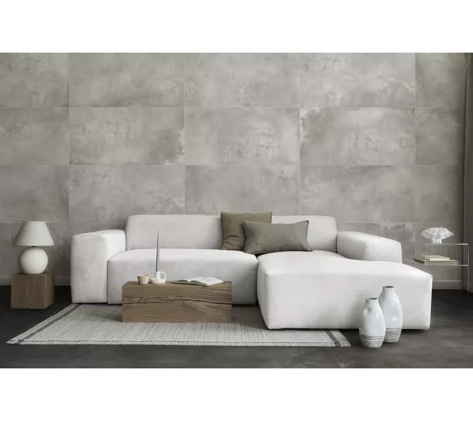 Плитка грес глаз. Vibe_GT Светло-серый  60*60/60*120, Выбрать цвет: Светло-серый, Выбрать размер: 60х120, изображение 17