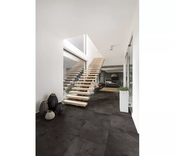 Плитка грес глаз. Vibe_GT Черный 60*60/60*120, Выбрать цвет: Черный, Выбрать размер: 60х120, изображение 10