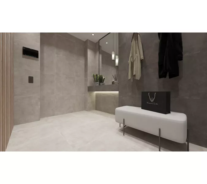 Плитка грес глаз. Atlant_GT Серый 60*60, Выбрать цвет: Серый, изображение 12