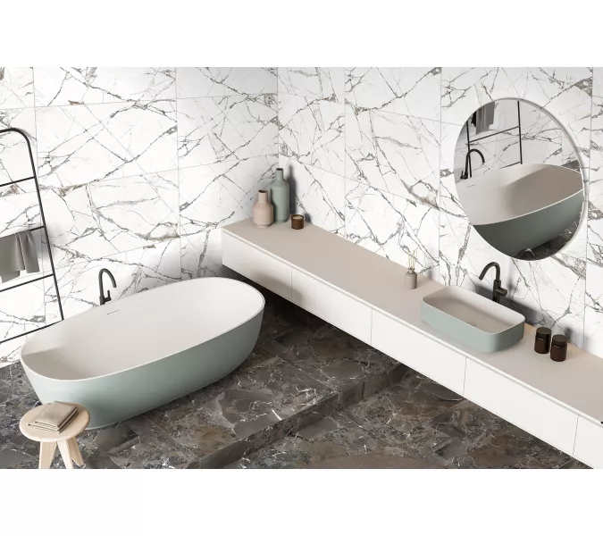 Керамогранит Timeline_GT Белый  60x120 карвинг, изображение 8