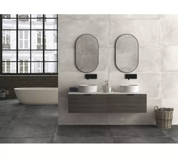 Плитка грес глаз. Forza_GT Серый 60*120 карвинг, Выбрать цвет: Серый, изображение 16