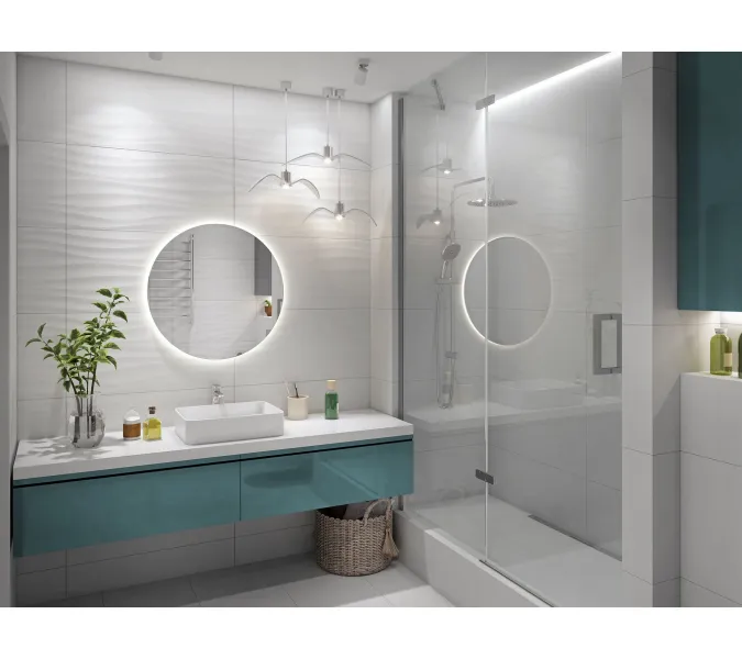 Керамогранит Princess_GT Белый  60x120 полир., Выбрать цвет: Белый полированный, Выбрать размер: 60х120, изображение 3