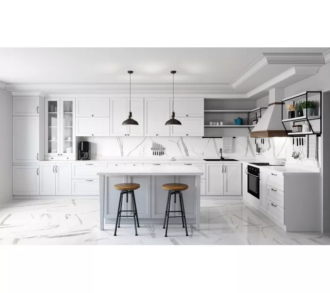 Керамогранит Angel Statuario_GT Белый 60x120 полир, изображение 10