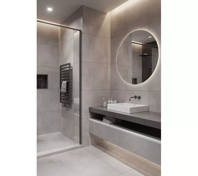 Плитка грес глаз. Stardust_GT Серый 60*60/60*120 карвинг, Выбрать цвет: Серый, Выбрать размер: 60х120, изображение 11