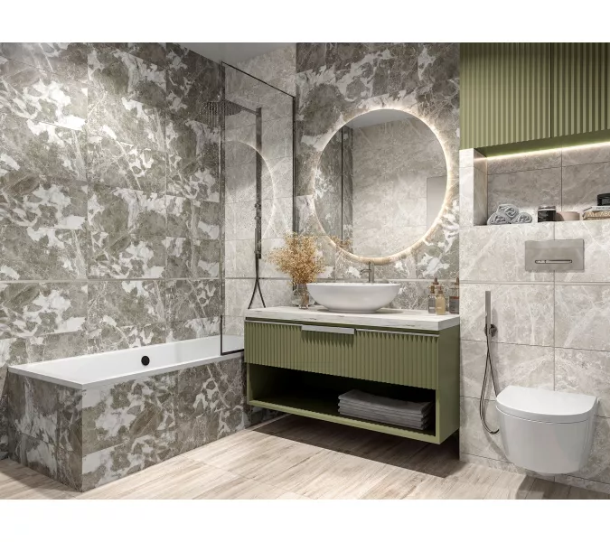 Настенная плита Action_GT Серый  30x60, Выбрать цвет: Серый, изображение 11