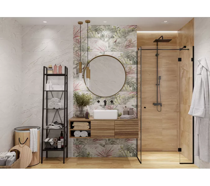 Плитка облиц. Aventura GT Серый  50*25 _тропики, Выбрать цвет: Тропики, изображение 5