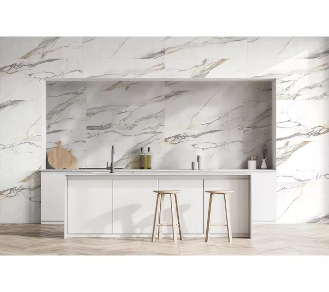 Керамогранит Statuario Elite_GT Белый  60x120 граниль, изображение 5