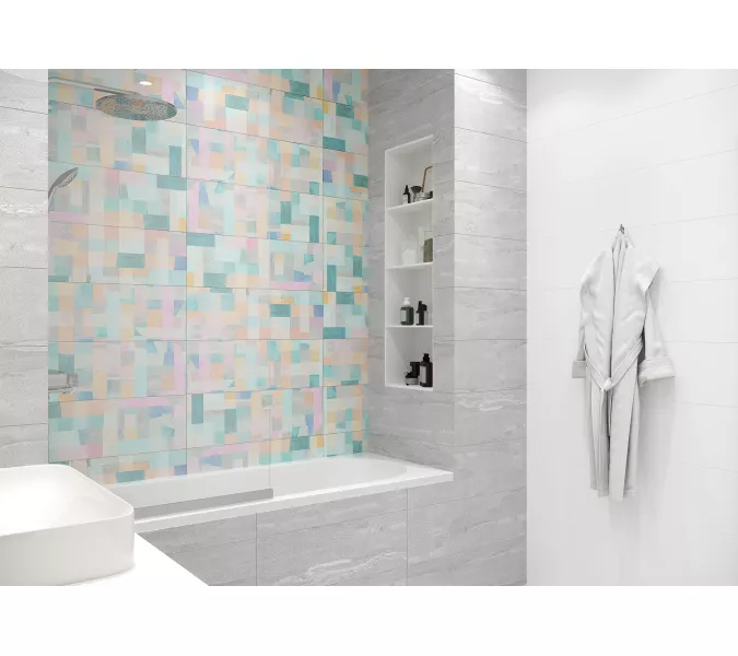 Плитка облицовочная  Detroit GT Белый 75*25 