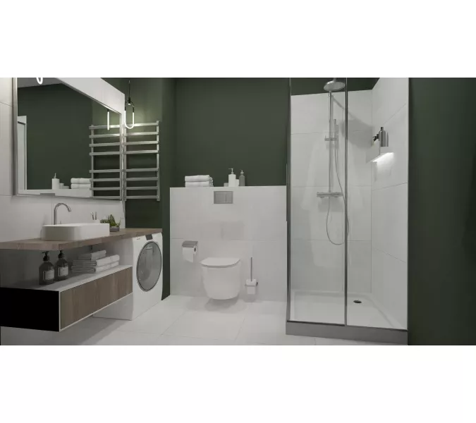 Плитка грес глаз. Boreal_GT Светло-серый  60*60, Выбрать цвет: Светло-серый, изображение 10