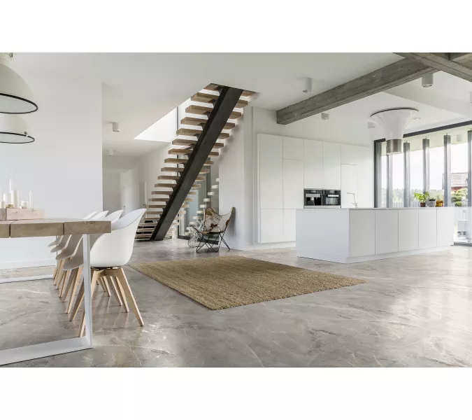 Керамогранит Tulip_GT Серый  полир., Выбрать цвет: Серый, Выбрать размер: 60х120, изображение 11